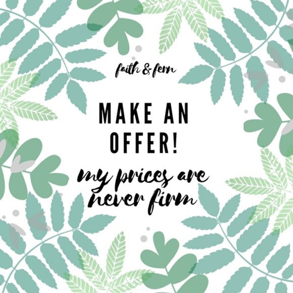 Reasonable offers